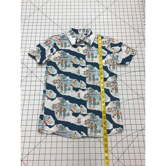 Kid Boy Hawaiian ButtonUp - Picture 6 of 7